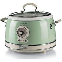 Ariete Vintage Rice Cooker - 35L Slow Cooker 700W Green | Perfect for Delicious Meals!